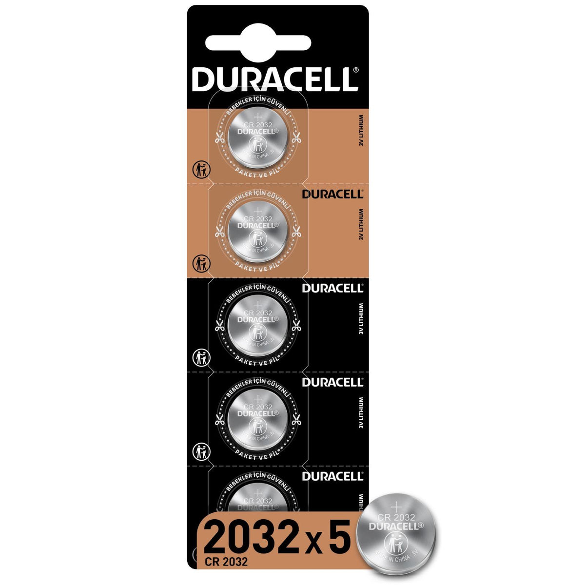 Duracell Lit. CR2032 Kartela 5*4*10*200
