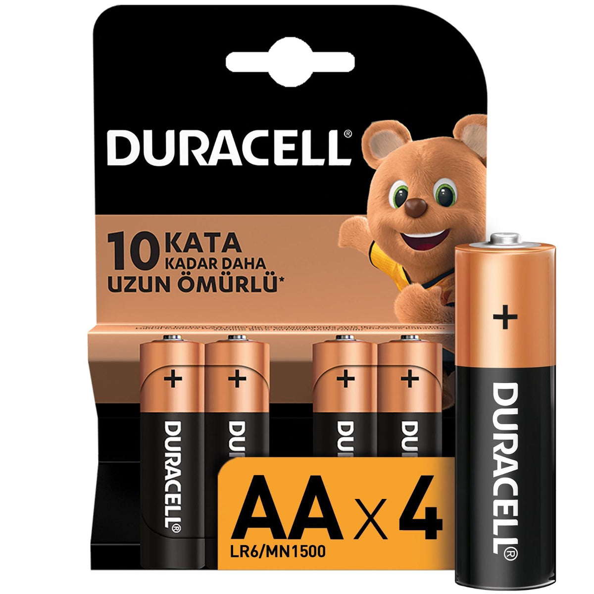 Duracell Basic Kalem Pil 4 Lü AA*20